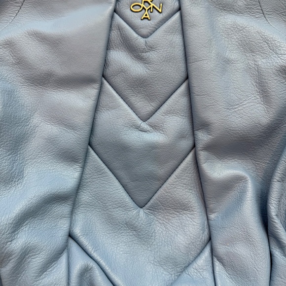 orYANY Women’s Leather Hobo Shoulder Bag / Purse Sky Blue - Picture 3 of 16